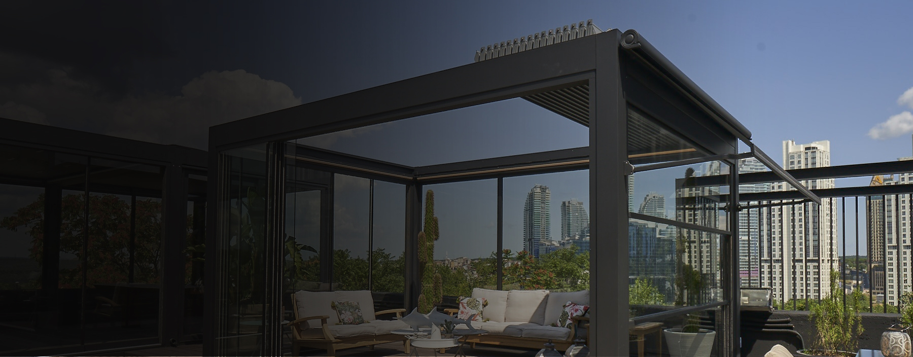 CTA banner pergola