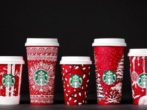 Starbucks cups