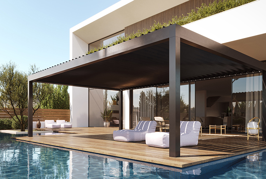 Commercial pergolas Roma