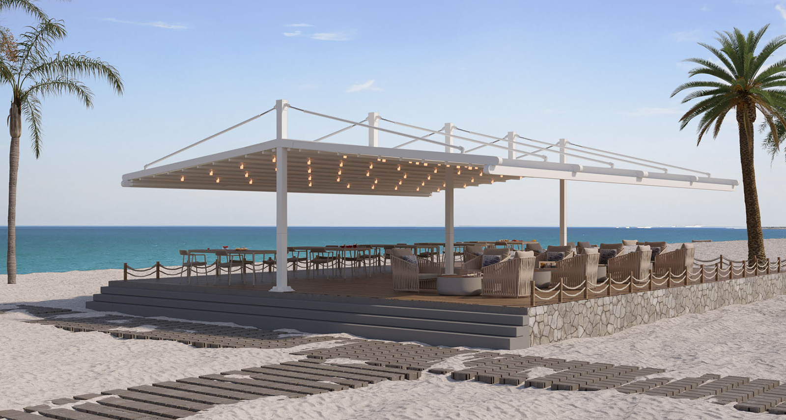 Silver pergola 2